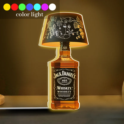 Wine Bottle Lamp - Personalized Wine Shaped Light Box