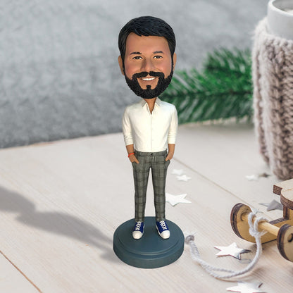 Best Uncle/Dad/Grandpa Ever - gift for uncle - Personalized Bobblehead