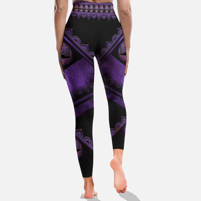 I'm Mostly Peace Yoga Leggings