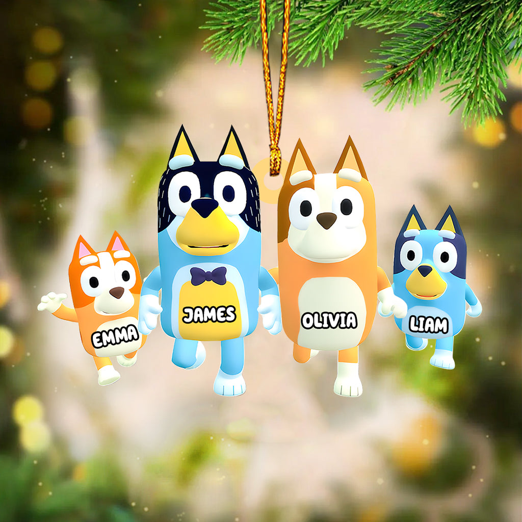 Cool Family - Personalized Family Ornament