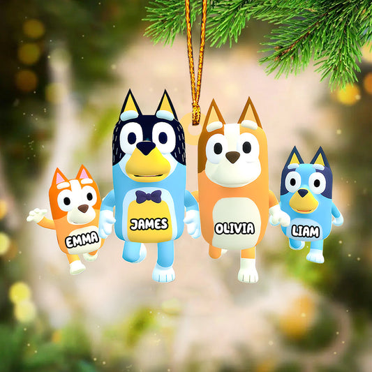 Cool Family - Personalized Family Ornament