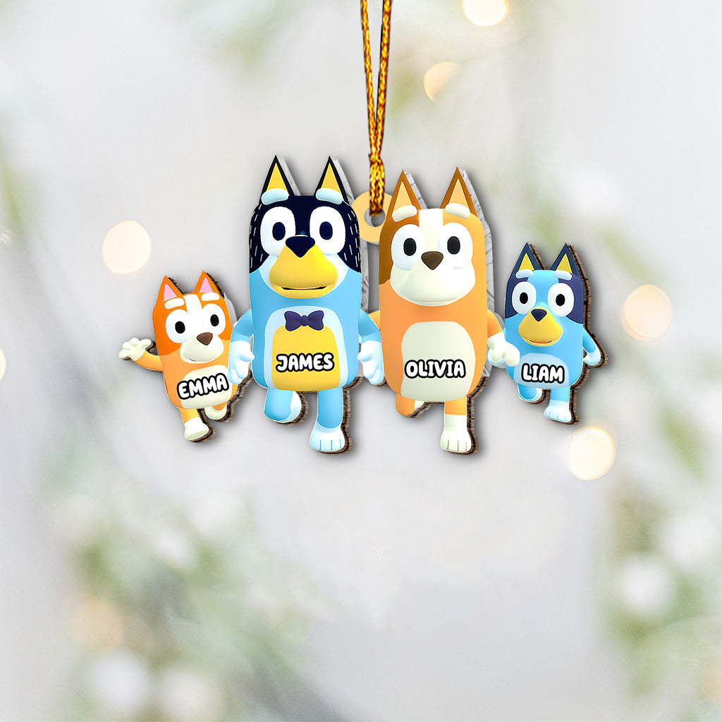 Cool Family - Personalized Family Ornament