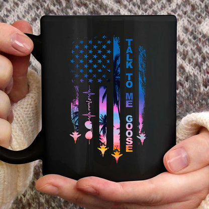 Talk To Me - Personalized Independence Day Top Gun Mug