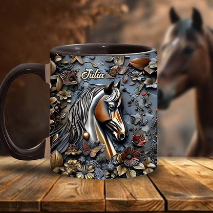Stunning Horse - Personalized Horse Accent Mug