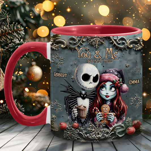 Nightmare Couple - Personalized Nightmare Accent Mug