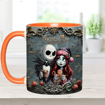 Nightmare Couple - Personalized Nightmare Accent Mug