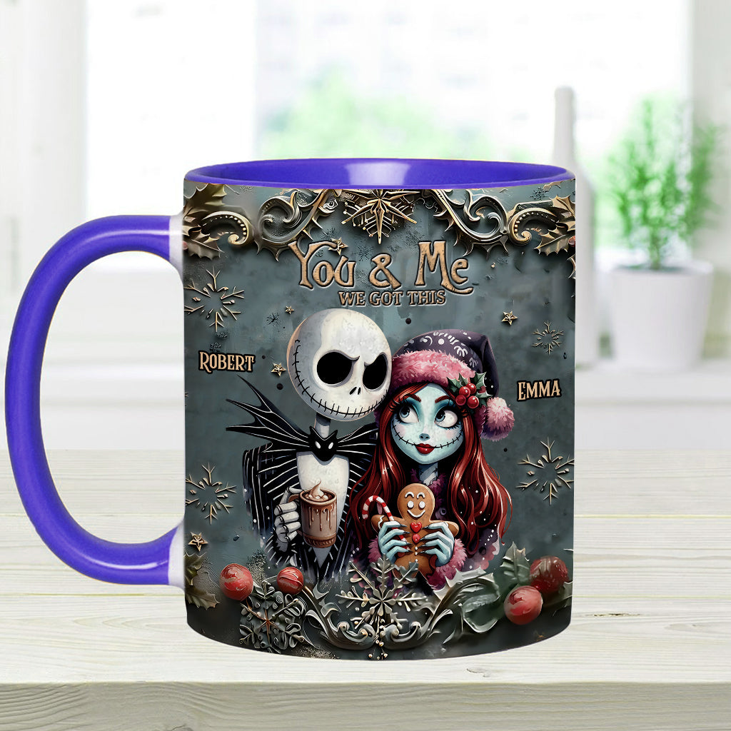 Nightmare Couple - Personalized Nightmare Accent Mug