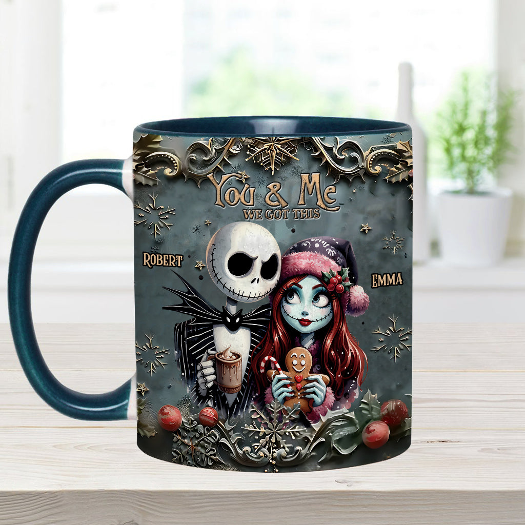 Nightmare Couple - Personalized Nightmare Accent Mug