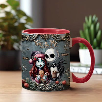 Nightmare Couple - Personalized Nightmare Accent Mug