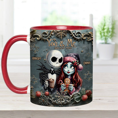 Nightmare Couple - Personalized Nightmare Accent Mug