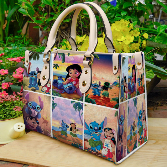 Ohana Means Family Ohana Leather Handbag 0523