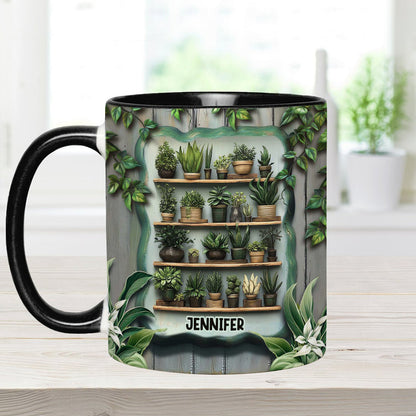 Plants Make Me Happy. You, Not So Much - Personalized Gardening Accent Mug