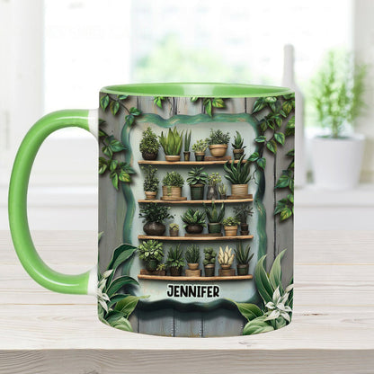 Plants Make Me Happy. You, Not So Much - Personalized Gardening Accent Mug