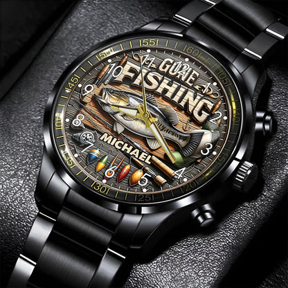 Love Fishing - Personalized Fishing Hand Watch