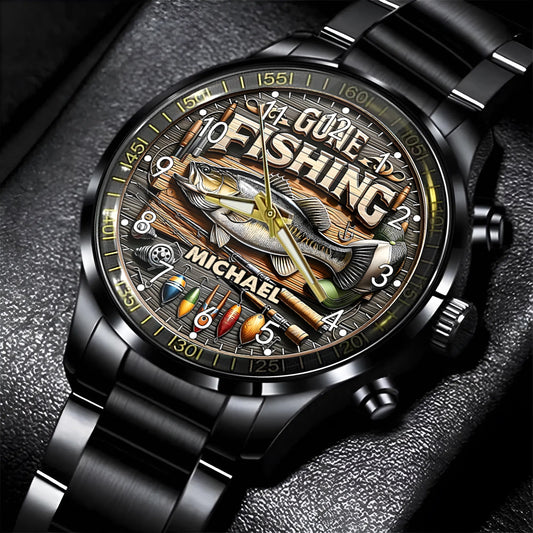 Love Fishing - Personalized Fishing Hand Watch