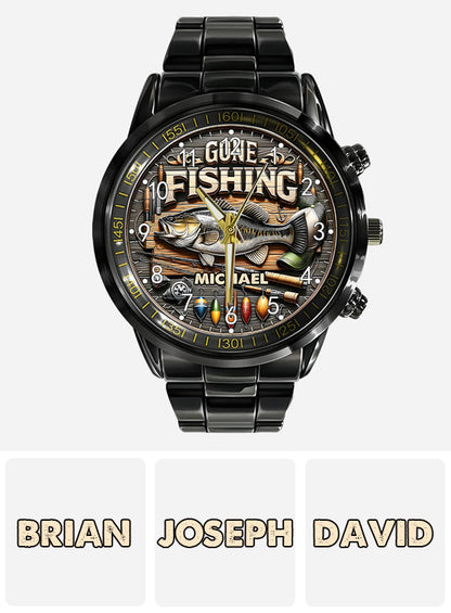 Love Fishing - Personalized Fishing Hand Watch