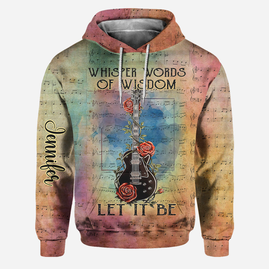 Whisper Words Of Wisdom - Personalized Hippie Hoodie and Leggings