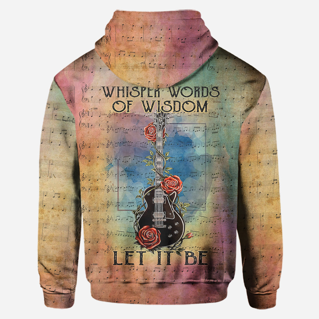 Whisper Words Of Wisdom - Personalized Hippie Hoodie and Leggings