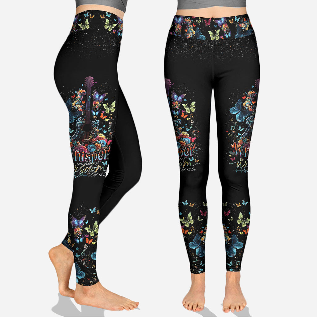 Whisper Words Of Wisdom - Personalized Hippie Hoodie and Leggings