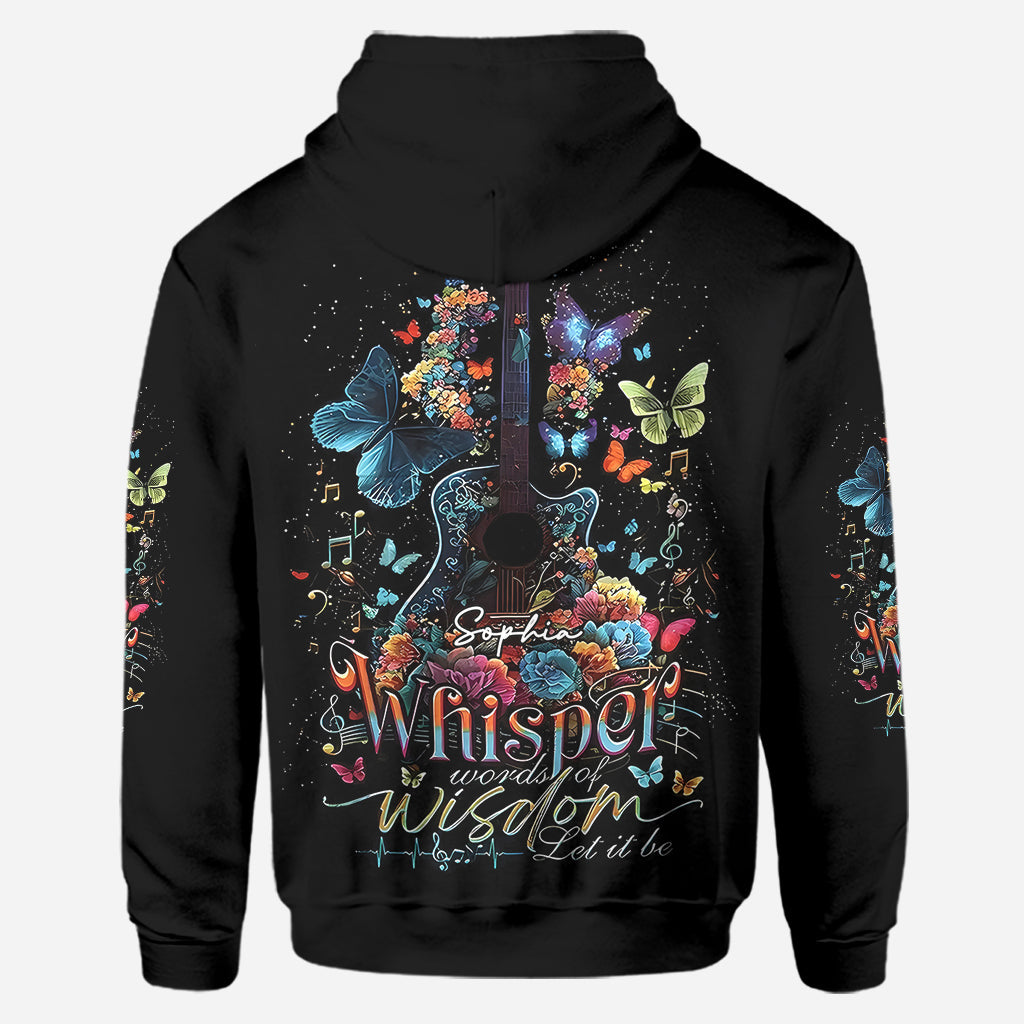 Whisper Words Of Wisdom - Personalized Hippie Hoodie and Leggings