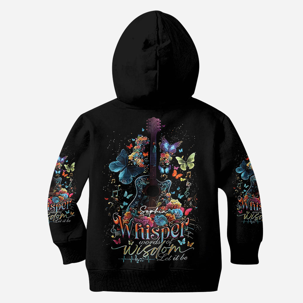 Whisper Words Of Wisdom - Personalized Hippie Hoodie and Leggings