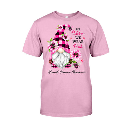 In October We Wear Pink - Breast Cancer Awareness T-shirt and Hoodie 102021