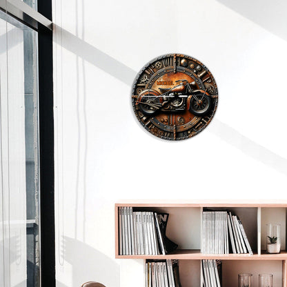 Time To Ride - Personalized Biker Wall Clock
