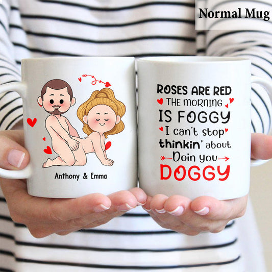 I Just Want You To Be Happy - Couple gift for husband, wife, boyfriend, girlfriend - Personalized Mug