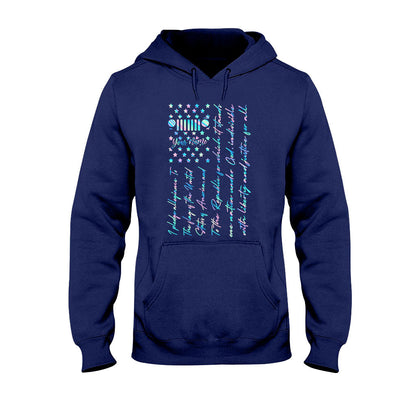 Jp Lovers Pledge Of Allegiance - Personalized Independence Day Car T-shirt and Hoodie