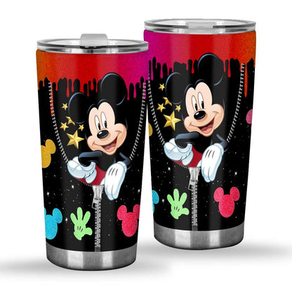 Zipper Pattern Mouse Tumbler 0523