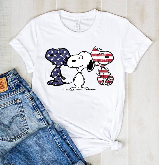 US Flag T-shirt and Hoodie