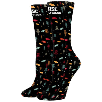 Disc Daddy - Disc Golf gift for dad, grandma, grandpa, mom - Personalized Socks