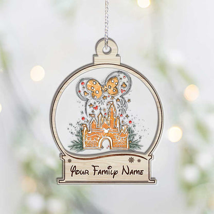 My Castle - Personalized Christmas Mouse Layers Mix Ornament
