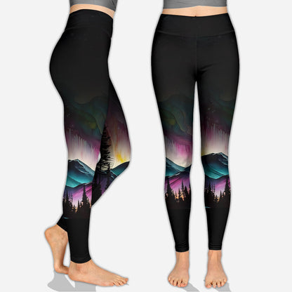 The Mountain Is Calling - Personalized Hiking Hoodie and Leggings
