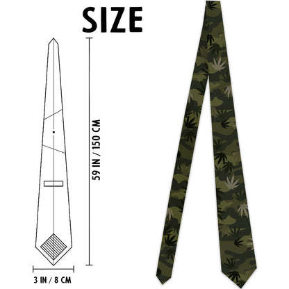 World's Dopest Dad Weed Necktie