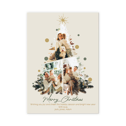 Personalized Greeting Gift Card Merry Christmas