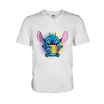 Free Ally Hugs - LGBT Support T-shirt and Hoodie