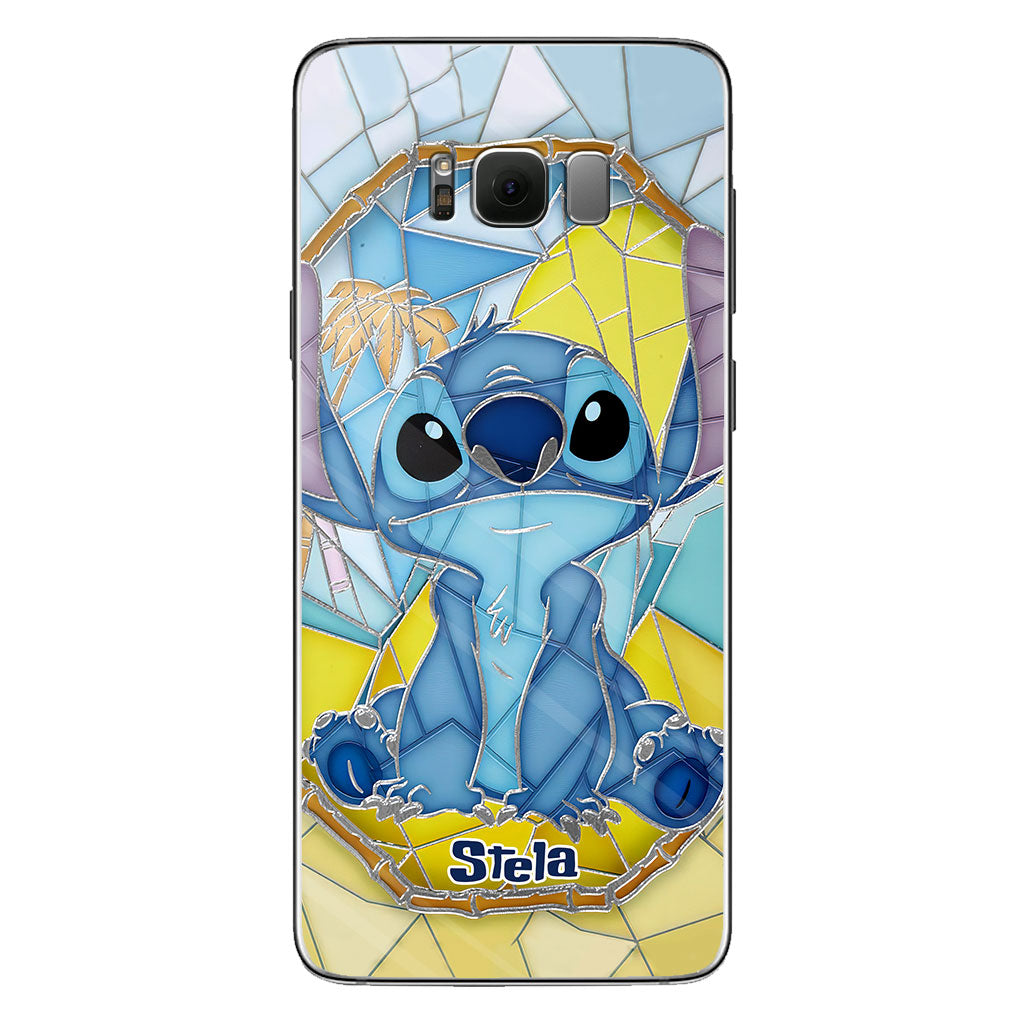 Stained Glass Hawaii - Personalized Ohana Phone case