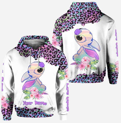 Love Ohana Hologram - Personalized Hoodie and Leggings