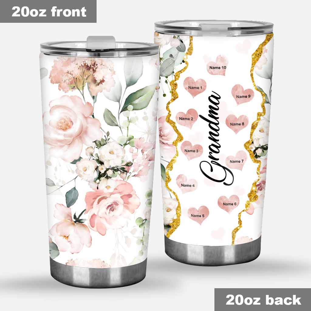 Grandma - Personalized Grandma Tumbler