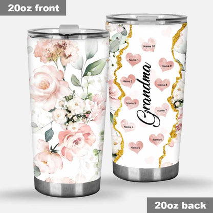 Grandma - Personalized Grandma Tumbler
