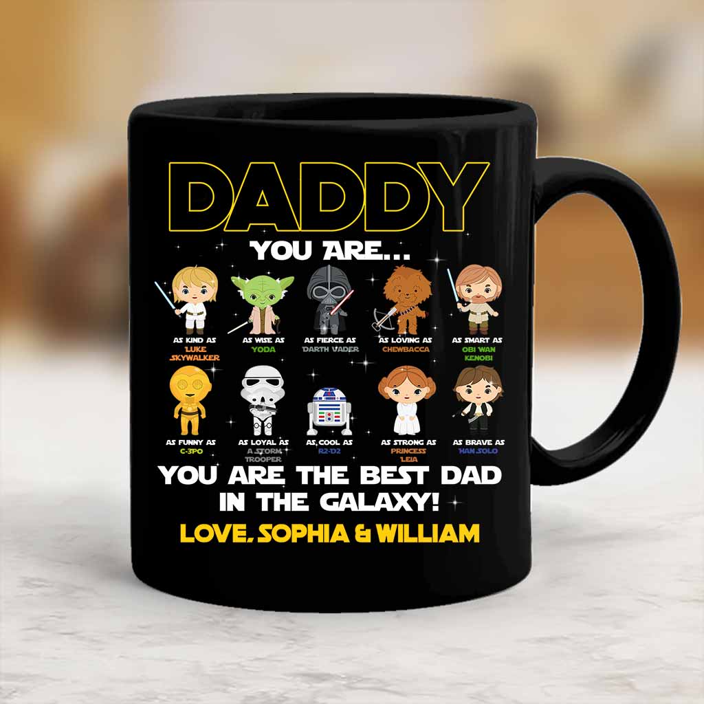 Daddy You Are - Personalized Father's Day The Force Mug