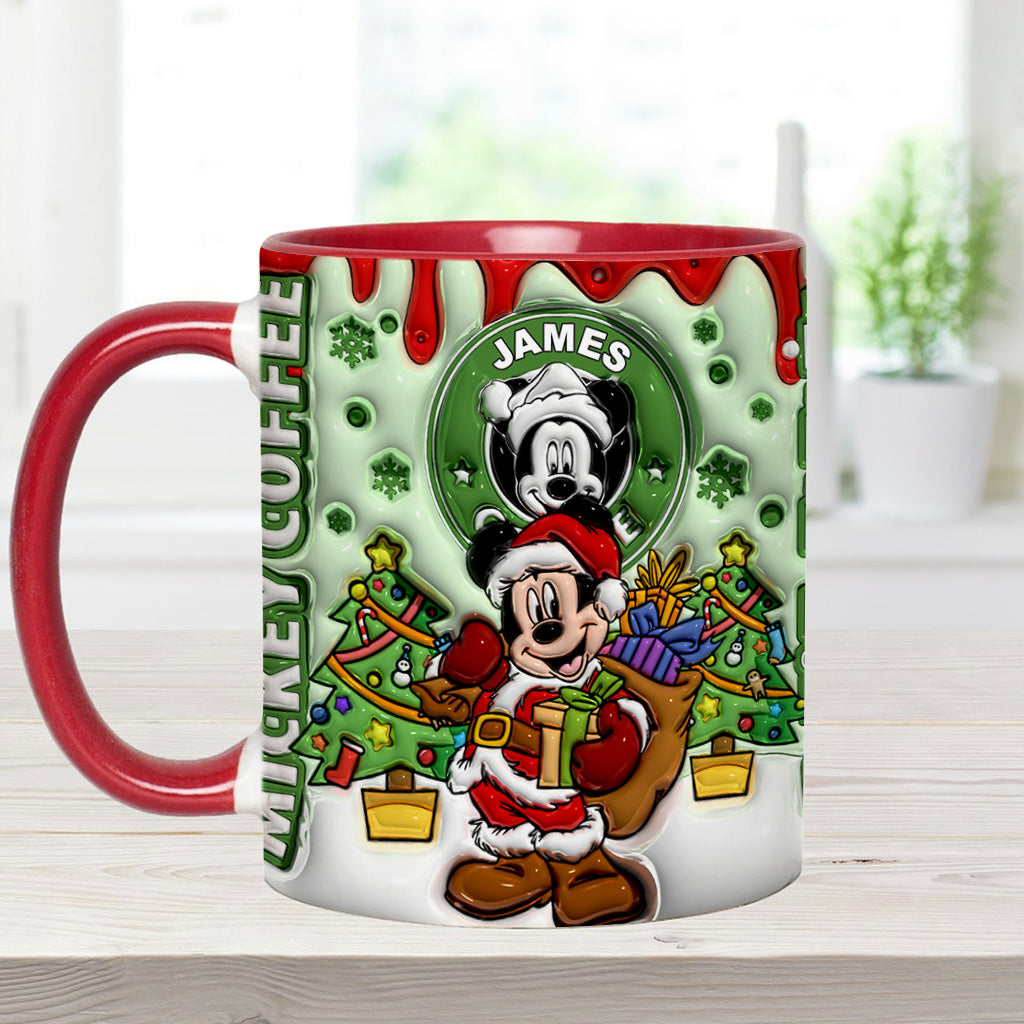 Magical Christmas - Personalized Mouse Accent Mug