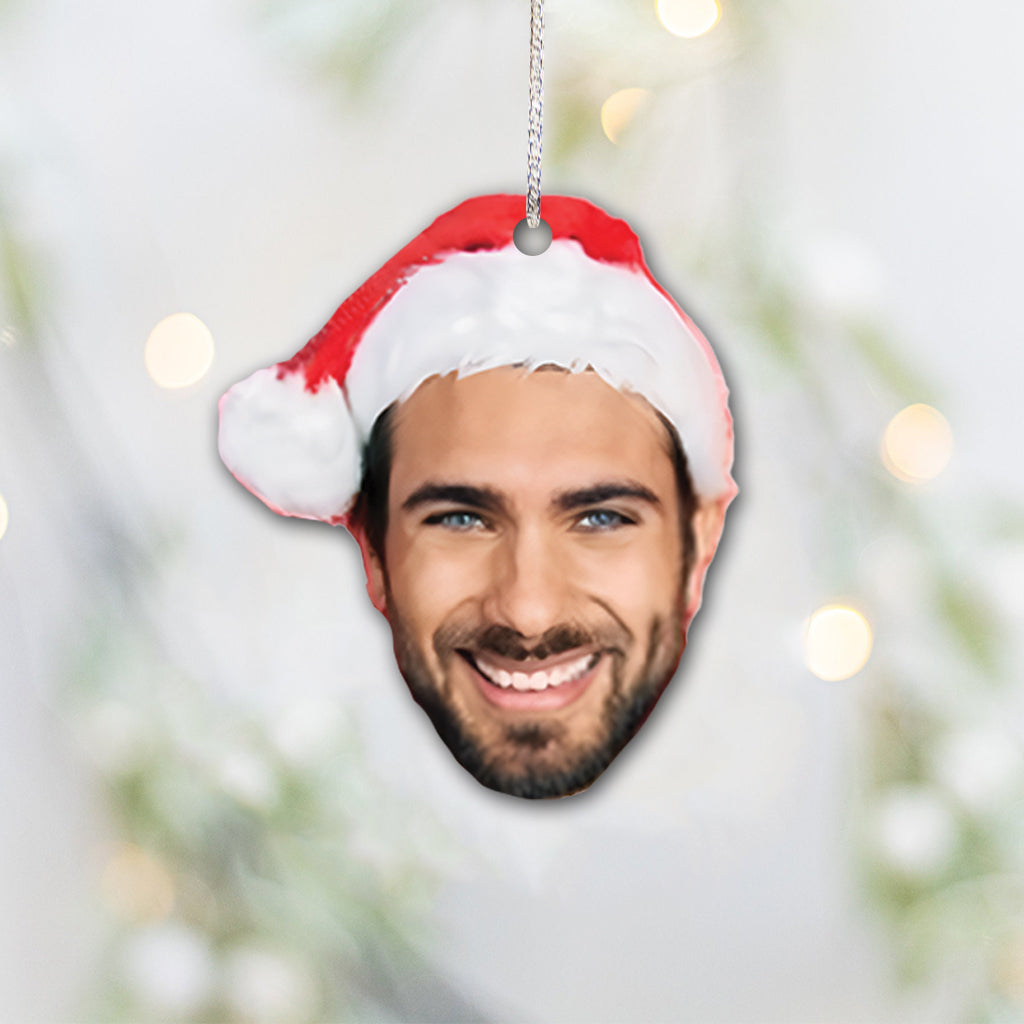 Custom Face Picture Ornament - Personalized Family Ornament