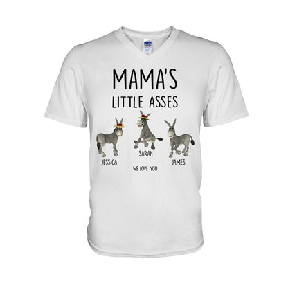Little Asses - Gift for dad, grandpa, mom, uncle, aunt, grandma - Personalized T-shirt And Hoodie