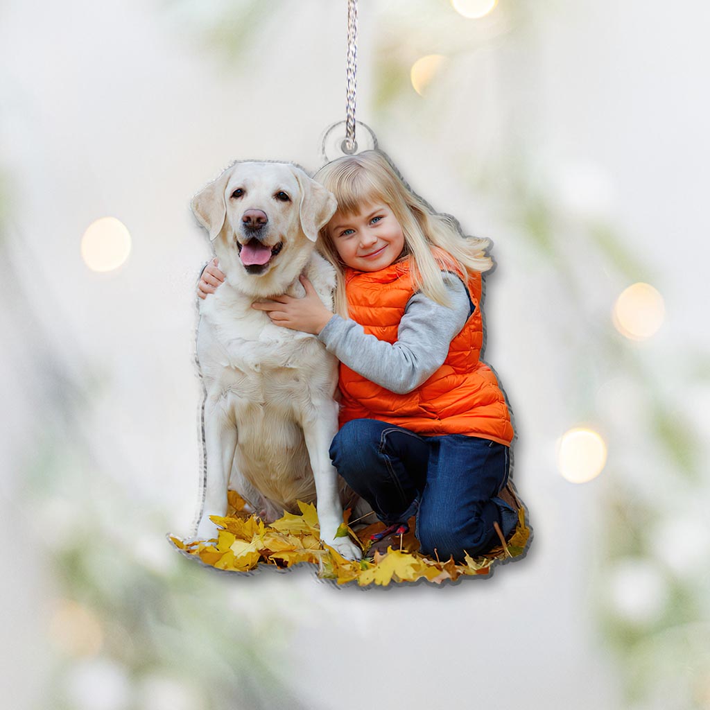 Cute Dogs - Personalized Dog Transparent Ornament