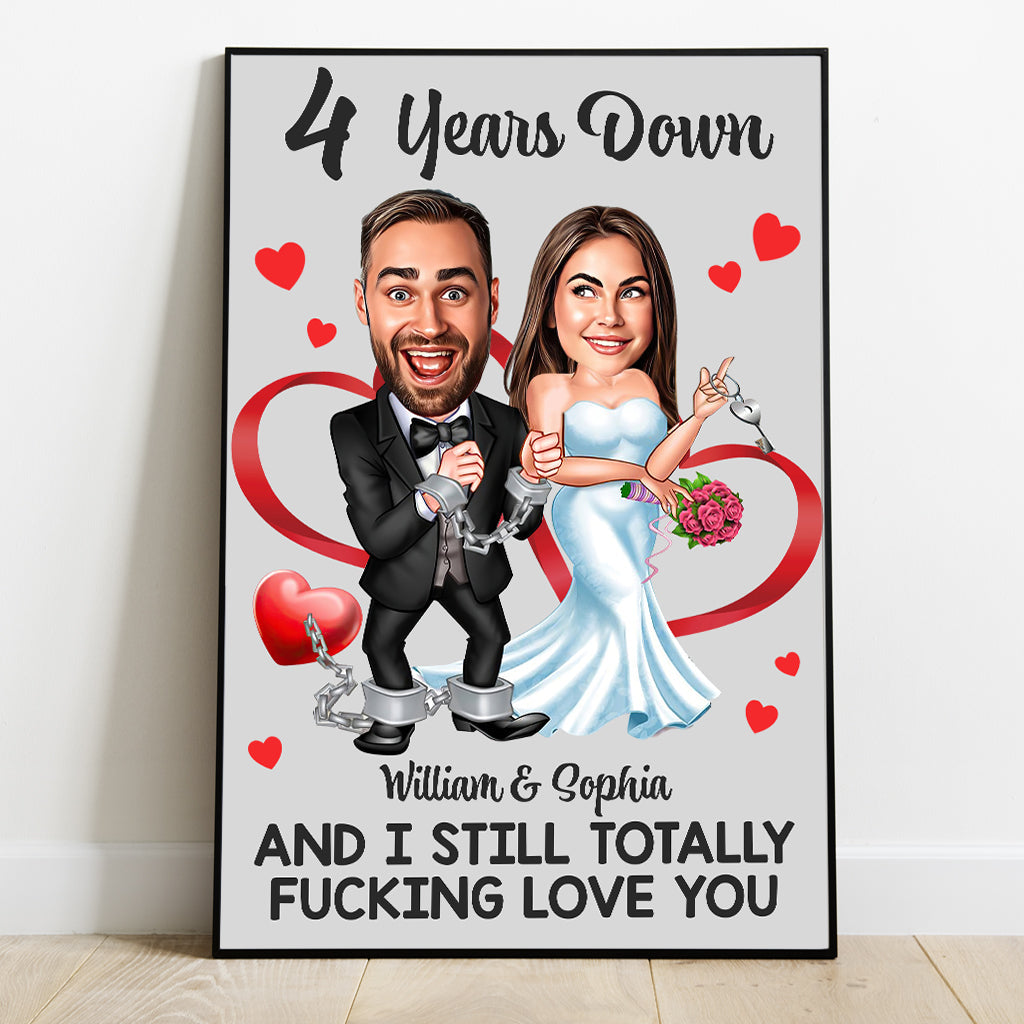 I Still Love You - Personalized Husband And Wife Canvas And Poster