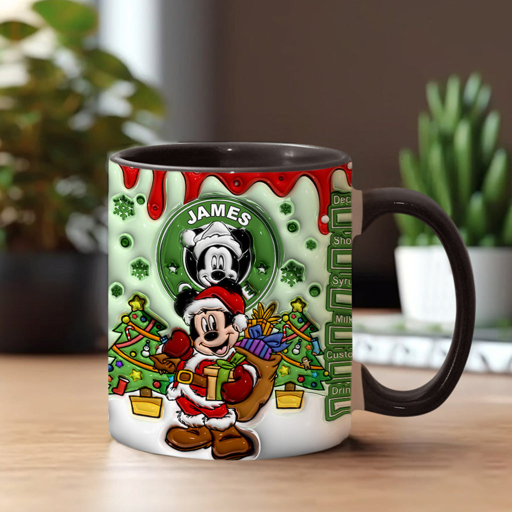 Magical Christmas - Personalized Mouse Accent Mug
