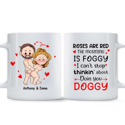 I Just Want You To Be Happy - Couple gift for husband, wife, boyfriend, girlfriend - Personalized Mug