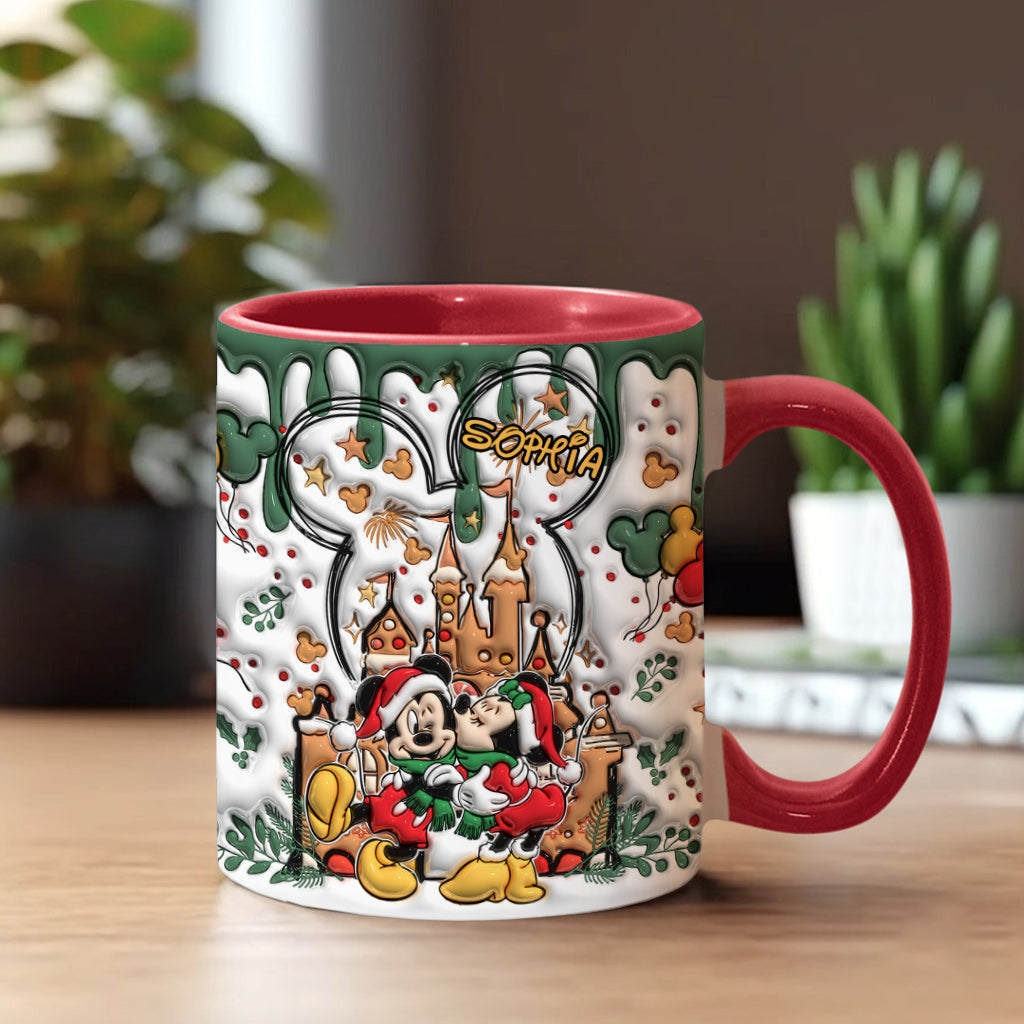 Magical Christmas - Personalized Mouse Accent Mug